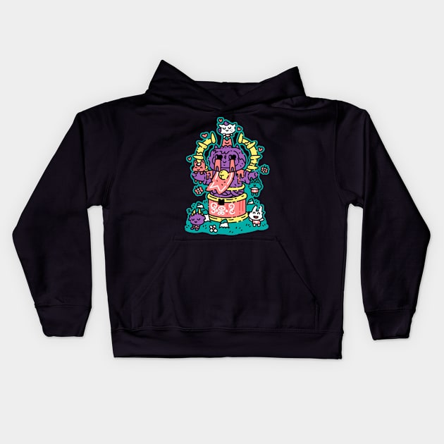 A cute little cult III Kids Hoodie by evasinmas